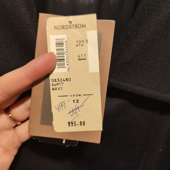 NWT 100% Cashmere - Dale Dressin for  Harlan, Nordstrom sz 12 - Picture 9 of 15